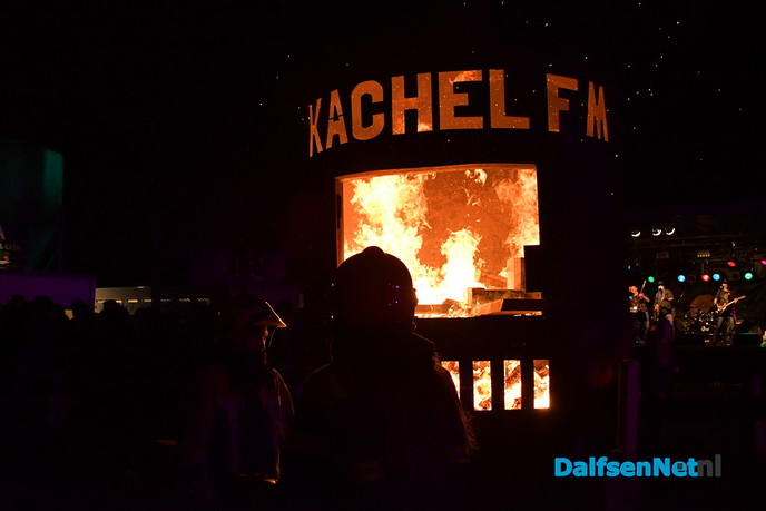 Vol gas op die krukas bij de Kachel FM - Foto: Johan Bokma