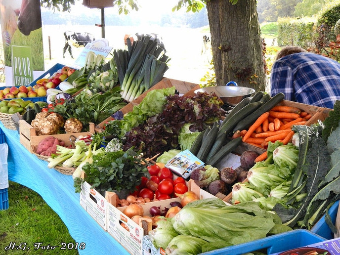 Kijkje op de boerenmarkt in Vilsteren.
