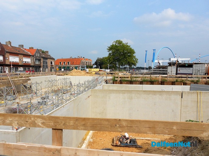 Voortgang bouw parkeergarage waterfront