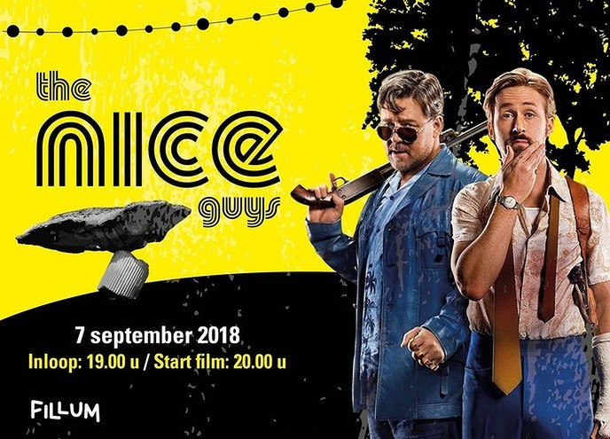 Vanavond op een unieke locatie de film The Nice Guys