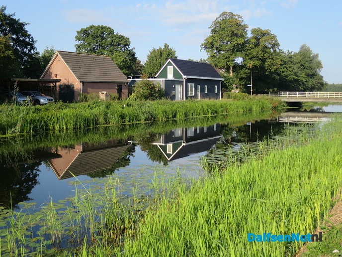 Waterspiegeling Overijssels kanaal - Foto: Wim