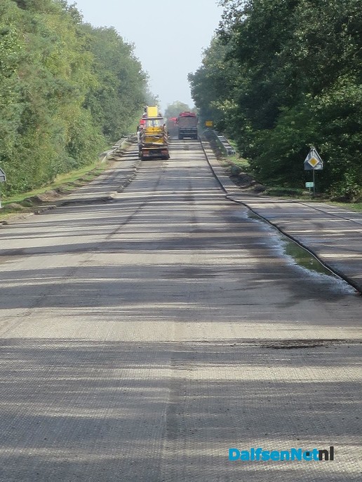 Werkzaamheden aan N348 in volle gang - Foto: Wim
