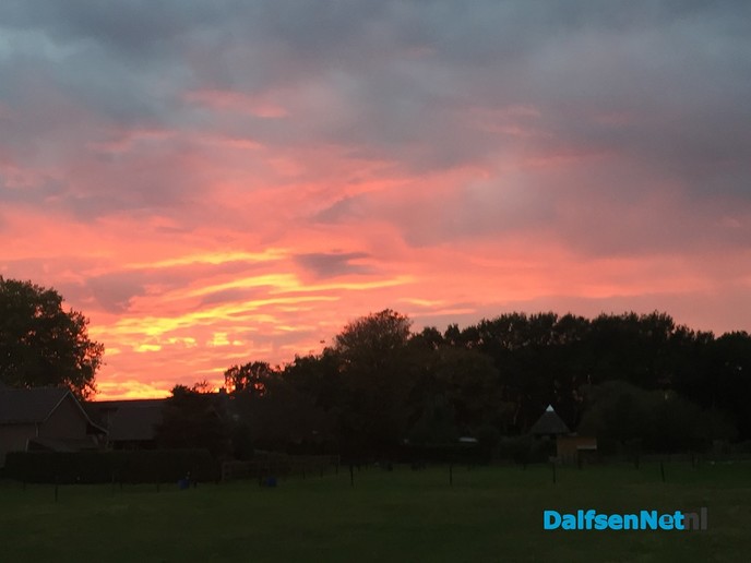 Zonsondergang - Foto: Ingezonden foto