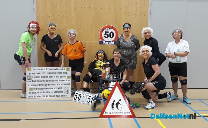 Aanvoerster Dalvo dames 3 is nu Sarah - Foto: Ingezonden foto