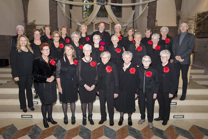 Jubileum dameskoor - Foto: Geert Bistervels