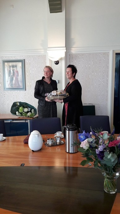 Op bezoek bij de nieuwe Burgemeester - Foto: Gemeente Dalfsen
