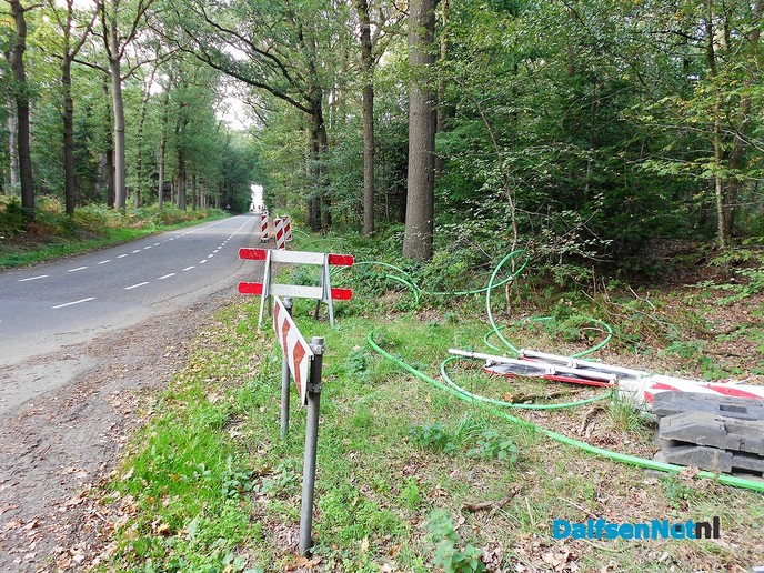 Ze rukken steeds verder op met de kabel