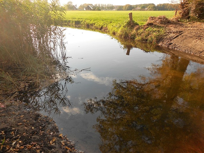 Stuw in de Berger Aa klaar