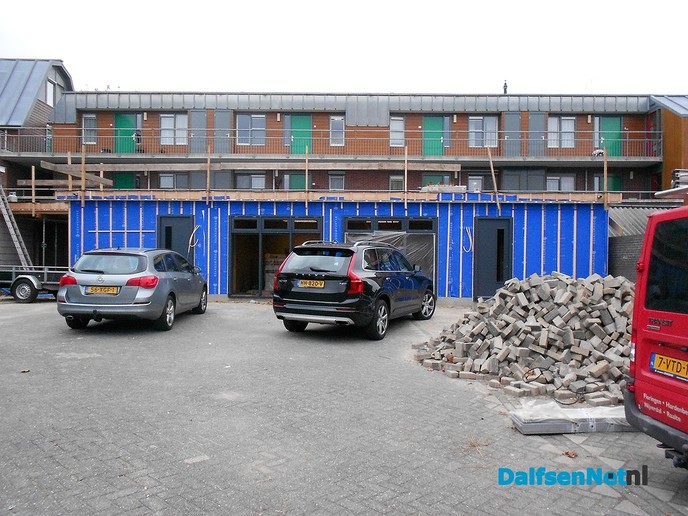Achterkant oude postkantoor