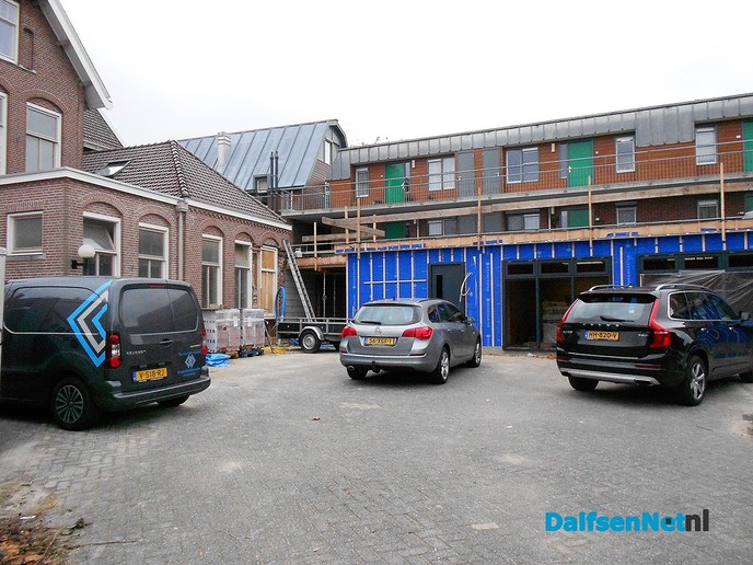Achterkant oude postkantoor