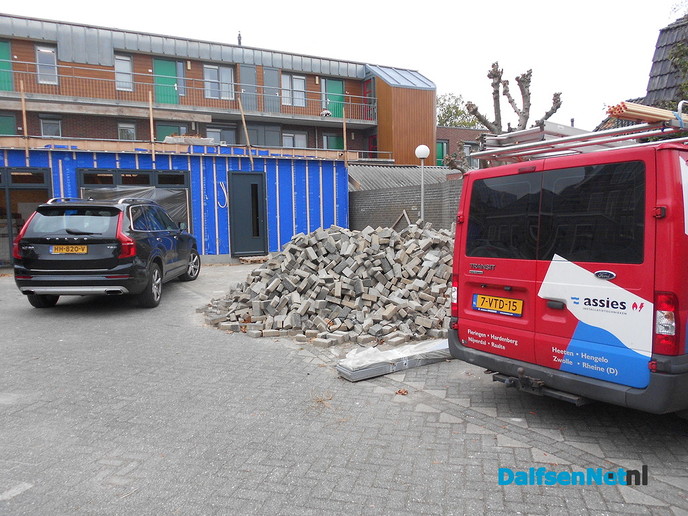 Achterkant oude postkantoor