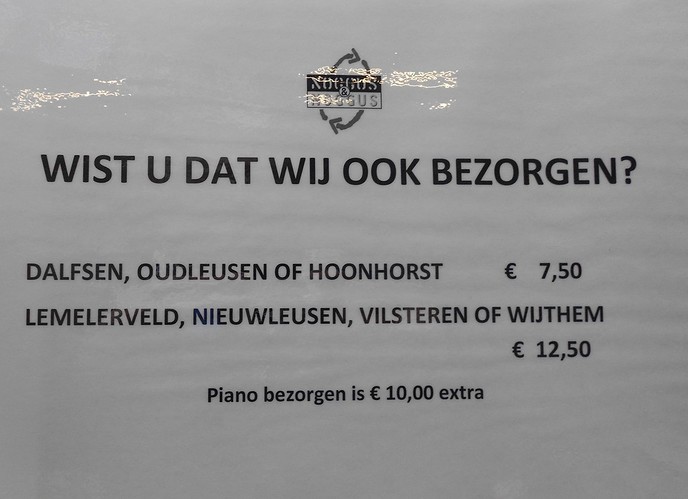 Zaterdag 6 oktober allemaal naar Noggus en Noggus
