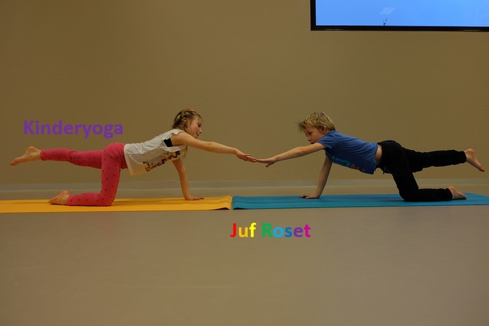 Plezier met kinderyoga - Foto: Eigen geleverde foto