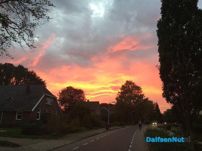 Zonsondergang - Foto: Ingezonden foto