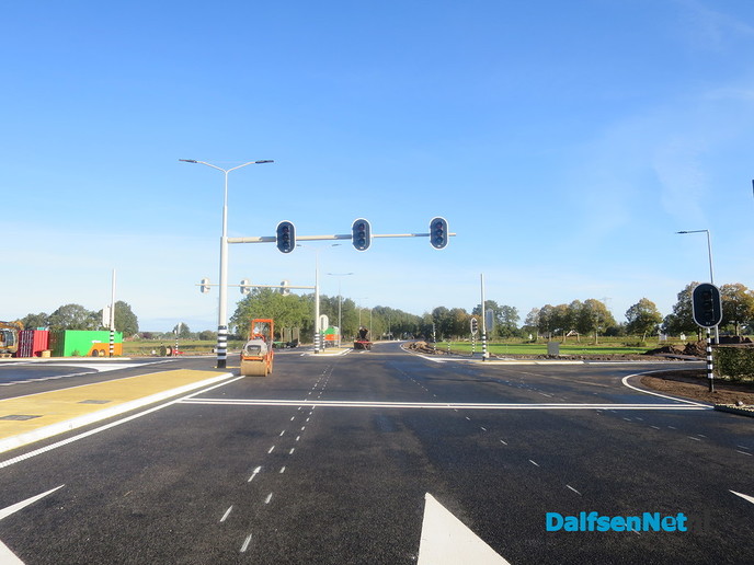 N348 Lemelerveld Ommen vrijwel gereed - Foto: Wim