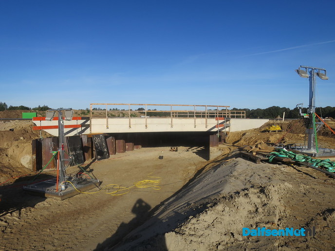 N348 Lemelerveld Ommen vrijwel gereed - Foto: Wim