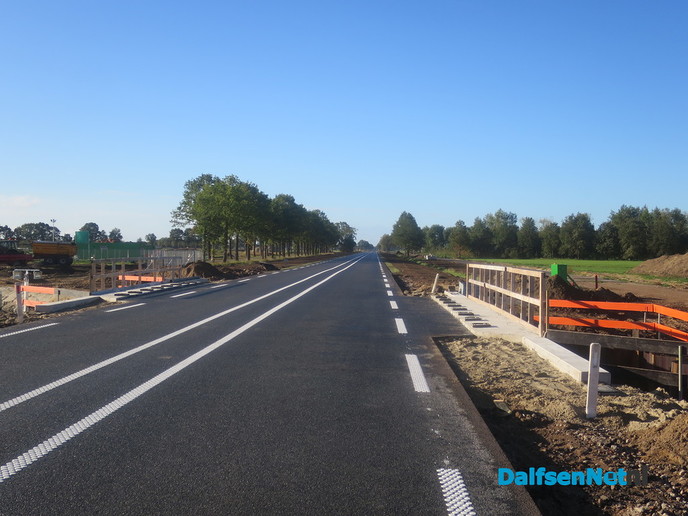 N348 Lemelerveld Ommen vrijwel gereed - Foto: Wim