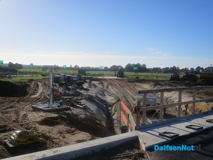 N348 Lemelerveld Ommen vrijwel gereed - Foto: Wim