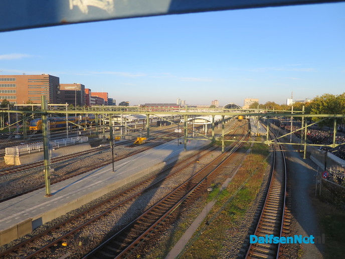 Oude voetgangersbrug nog steeds in gebruik - Foto: Wim