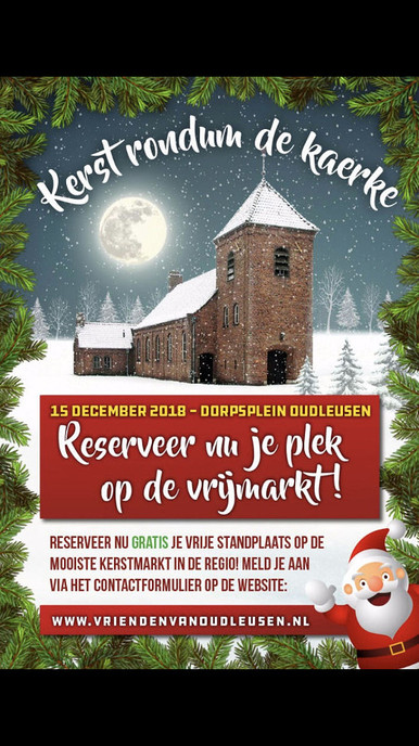 Kerst rondum de kaerke.