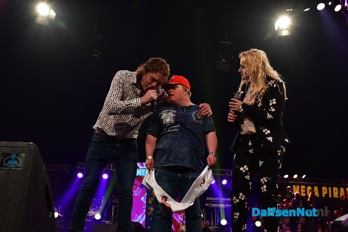 Bert steelt de show tijdens Mega Piraten Festijn - Foto: Johan Bokma