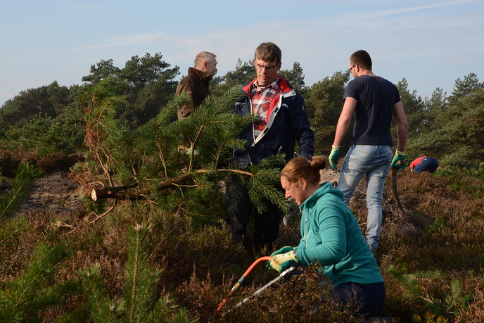 Plog- en zaaglocatie Natuurwerkdag Lemelerberg - Foto: Eigen geleverde foto