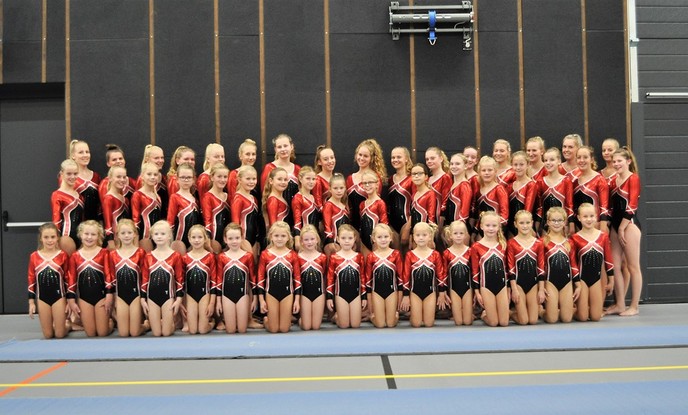 Presentatie van nieuwe pakjes Gymnastiek - Foto: Eigen geleverde foto