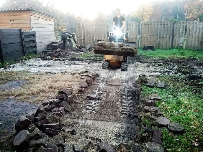 Gratis voor erfverharding - Foto: Eigen geleverde foto