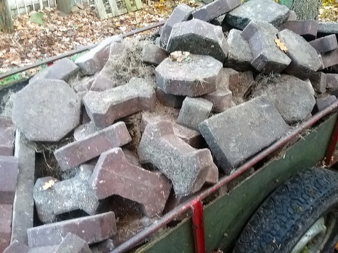 Gratis voor erfverharding - Foto: Eigen geleverde foto