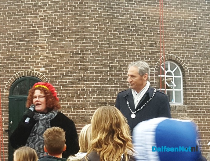 Sint is warm onthaald! - Foto: Ingezonden foto