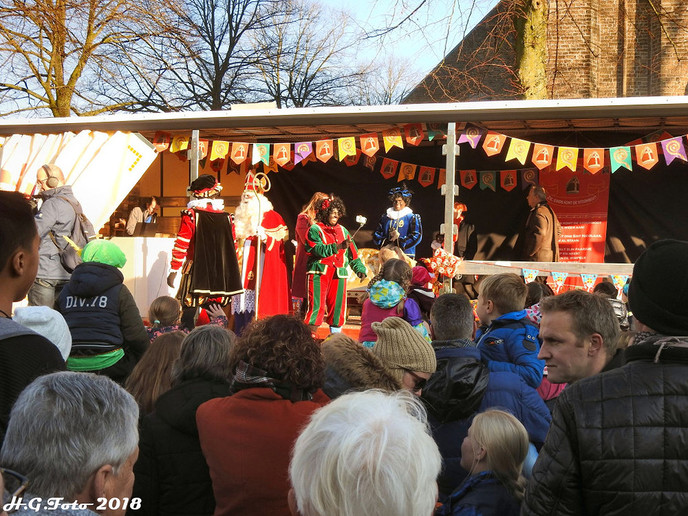 Sint veilig aangekomen in Dalfsen.