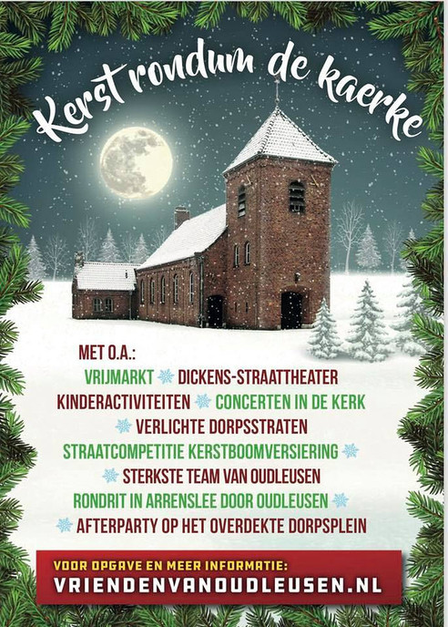 Kerst rondum de kaerke