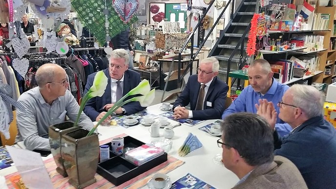 Commissaris van de Koning bezoekt Nieuwleusen Synergie - Foto: Eigen geleverde foto
