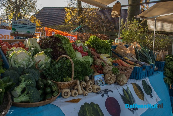 Boerenmarkt trok weer grote belangstelling in Vilsteren - Foto: Ingezonden foto