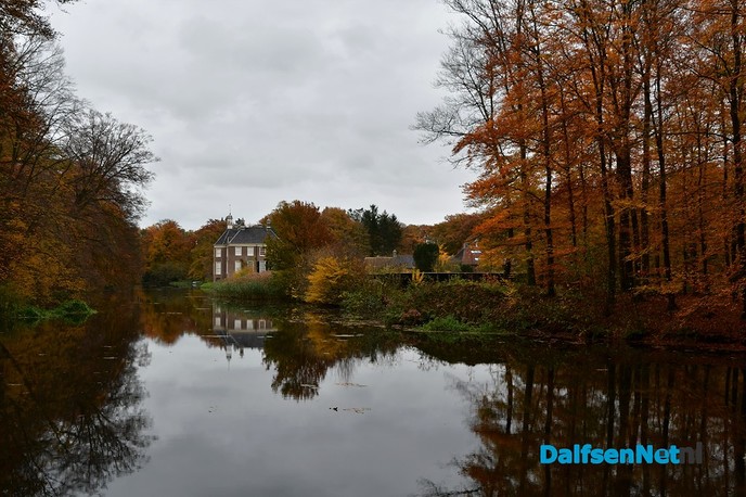 Herfstkleuren Havezate Den Berg Dalfsen - Foto: Johan Bokma