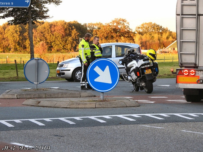 Aanrijding fietser / auto