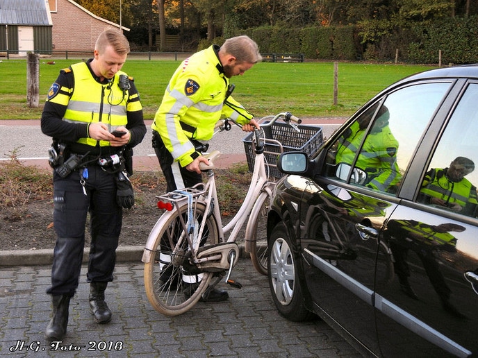 Aanrijding fietser / auto
