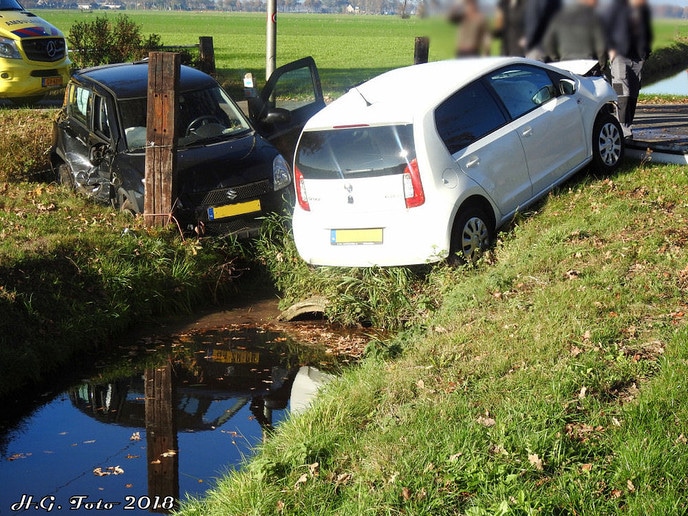 Aanrijding Schoolweg / Westerkampen.
