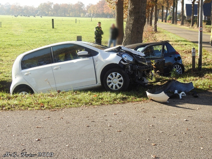 Aanrijding Schoolweg / Westerkampen.