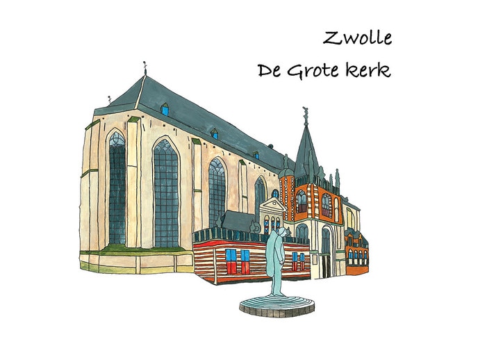 Workshop ‘Schilder je hotspot van Dalfsen of Zwolle’