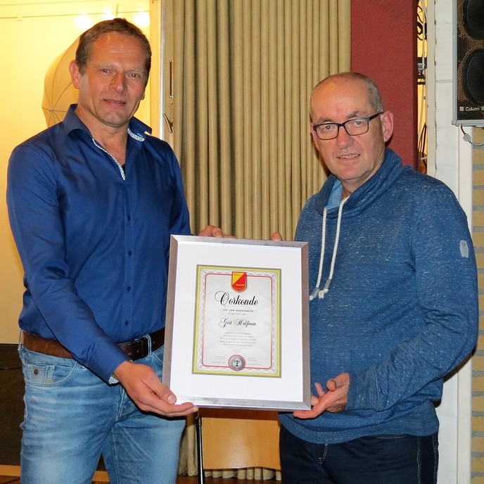 Lid van Verdienste - Foto: Eigen geleverde foto