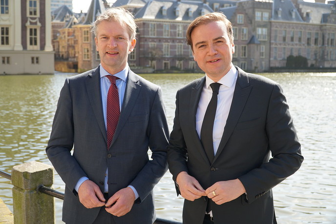 Maurits en Malik weer bie de klomp op 8 dec. - Foto: Eigen geleverde foto