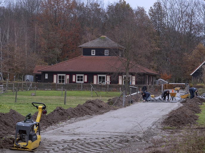 Nieuwe ingang Natuurboerderij Lindehoeve - Foto: Eigen geleverde foto