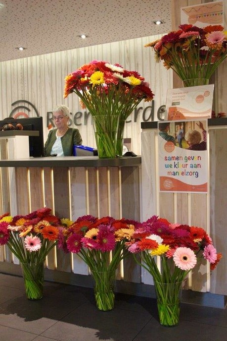 Rosengaerde zet mantelzorgers in de bloemetjes