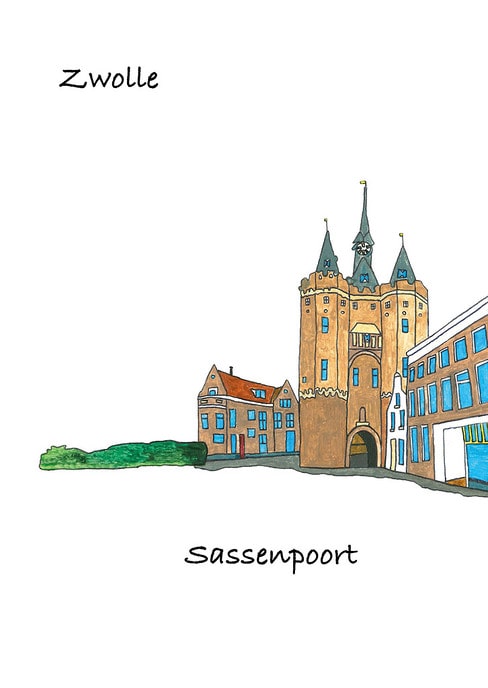 Workshop ‘Schilder je hotspot van Dalfsen of Zwolle’