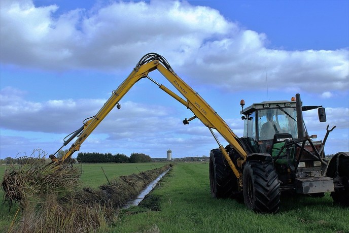Zijn de sloten goed schoongemaakt? - Foto: Eigen geleverde foto