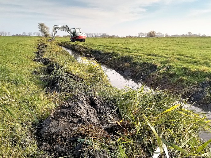 Zijn de sloten goed schoongemaakt? - Foto: Eigen geleverde foto