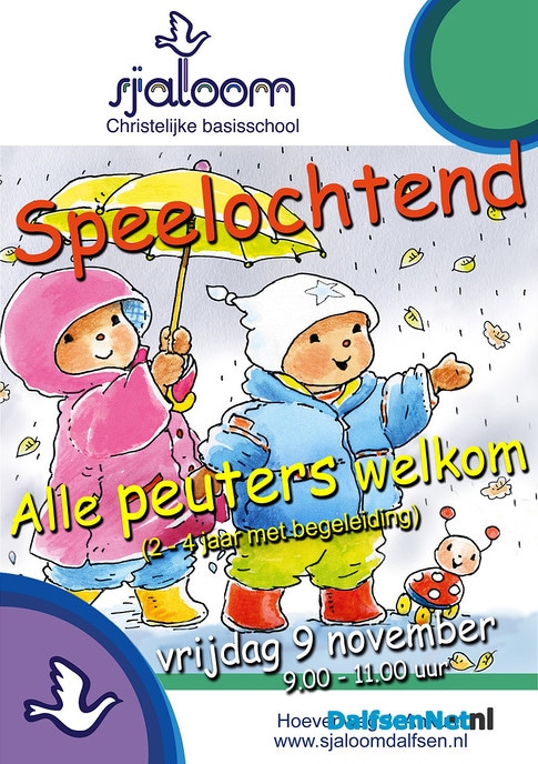 Peuterochtend op Sjaloom - Foto: Ingezonden foto