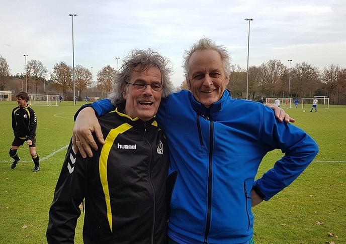 Bennie Jolink op het veld - Foto: Gruune Jopie