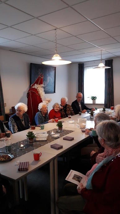 Sint in parochiecentrum - Foto: Eigen geleverde foto
